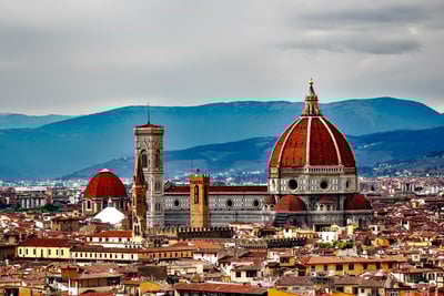Urban City of Florence, Italy